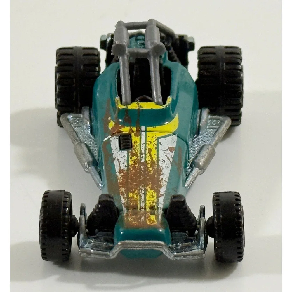 Matchbox Dune Buggy Kids 1:64 Teal Weathered Off-Road Diecast Car MB685 2006